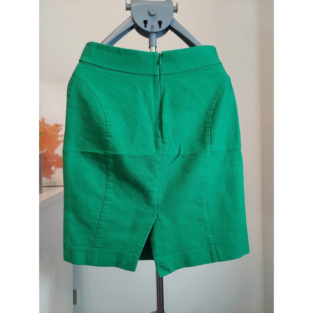J.CREW Green Mini Skirt, Size 00